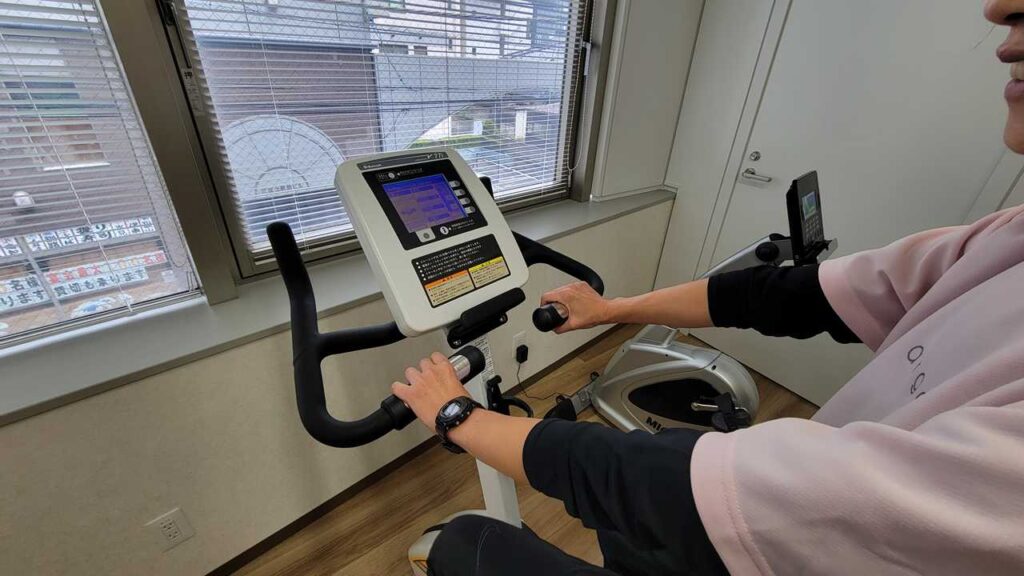 メディカルフィットネスアルゴ朝霞台　エアロバイク