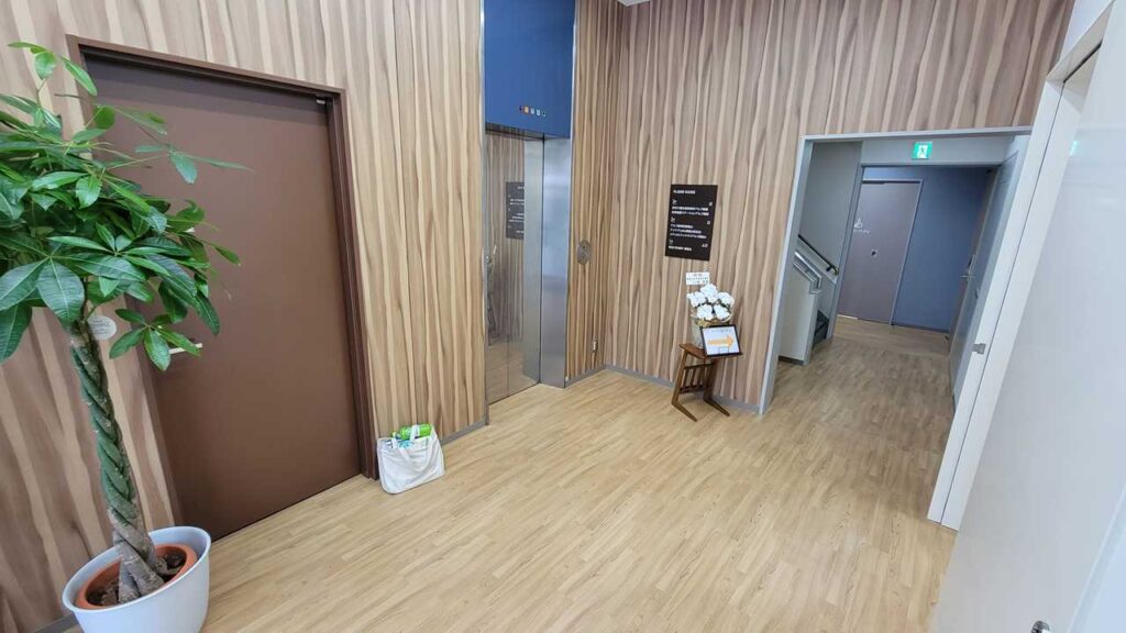 アルゴ朝霞台のエレベーターホール